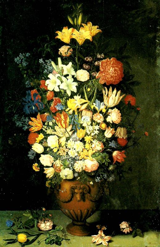 Ambrosius Bosschaert stilleben med stor blomstervas Germany oil painting art